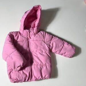 H&M Pink Disney‎ puffer jacket sz  2T